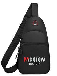 新款休闲韩版防水胸包男士时尚运动小包单肩斜挎包时尚胸包