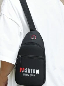 新款休闲韩版防水胸包男士时尚运动小包单肩斜挎包时尚胸包