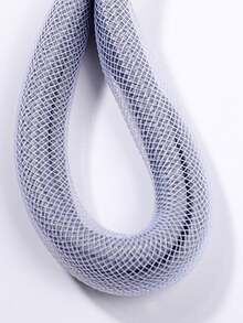 1pc Women's Creative Braided Mesh Cord - Grey - View 6