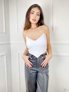 Women Tops - White - View 1