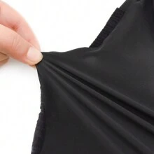 男士自行車短褲,附有矽膠墊坐墊,彩色反光,彈性,防滑貼身路騎褲 - 黑色 - 查看 7