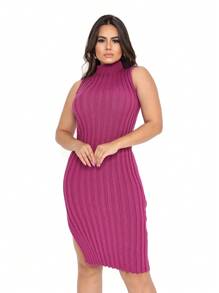 Women Dresses - 玫瑰紅 - 查看 1