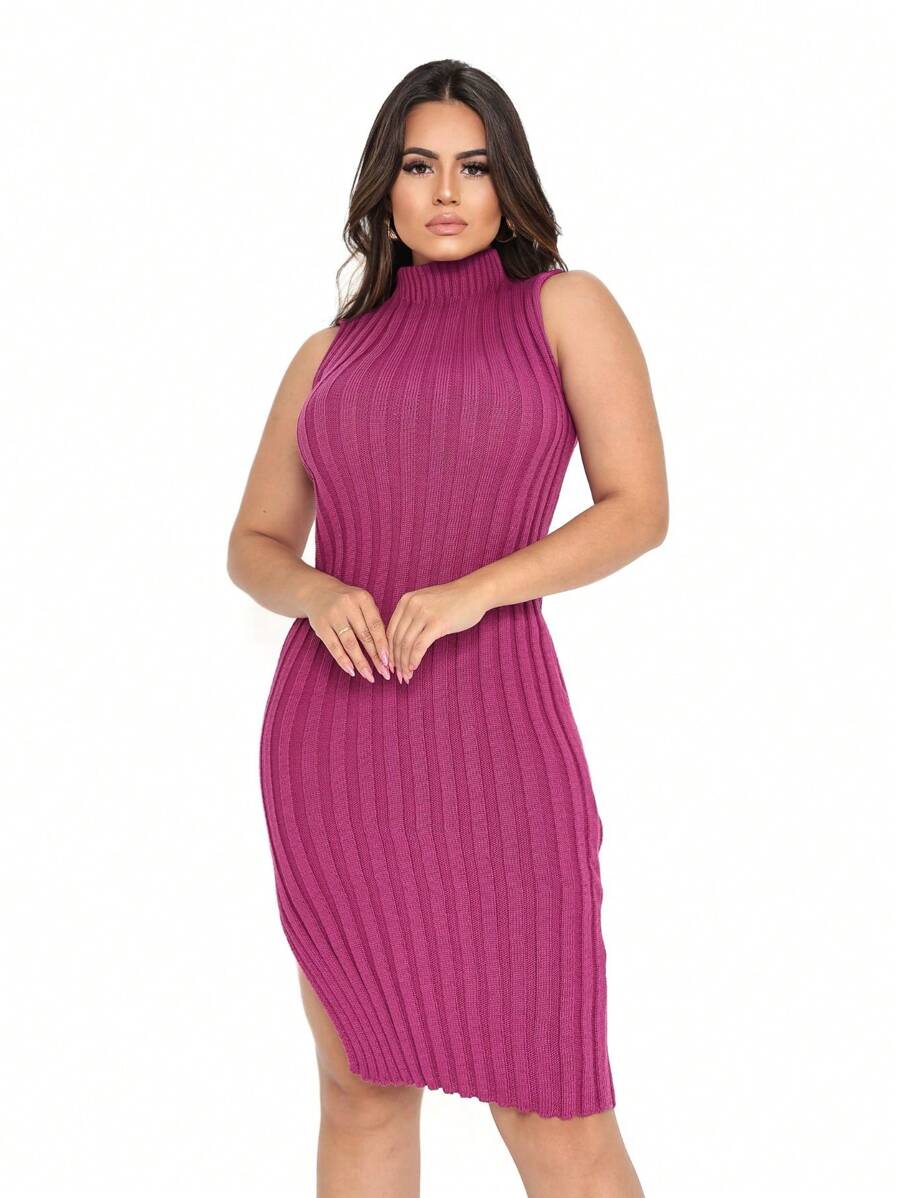 Women Dresses - 玫瑰紅 - 查看 1