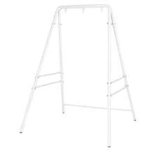 Wrought Iron Four-Legged Three Rings Hanging Chair Frame White - White - View 5