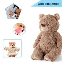 560 件塑料眼睛和鼻子，适用于 Amigurumi 钩针编织工艺品玩偶毛绒动物