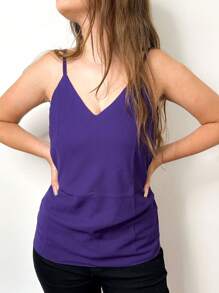 Women Blouses - Purple - View 4