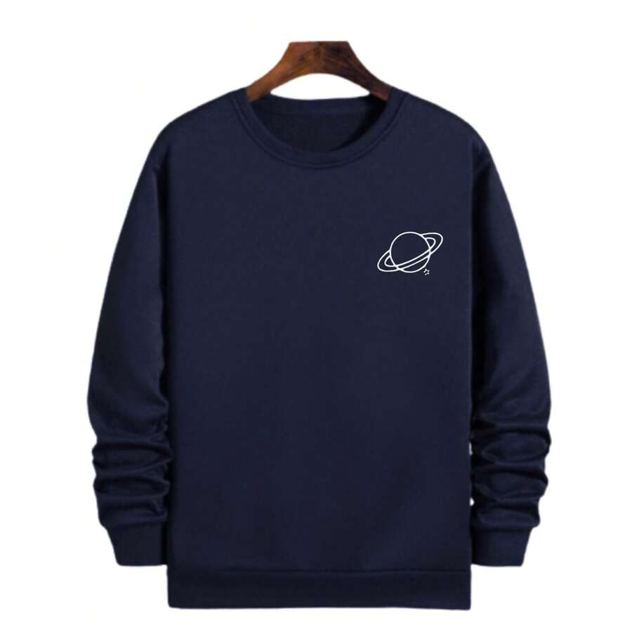 Women Sweatshirts - 藍色 - 查看 1