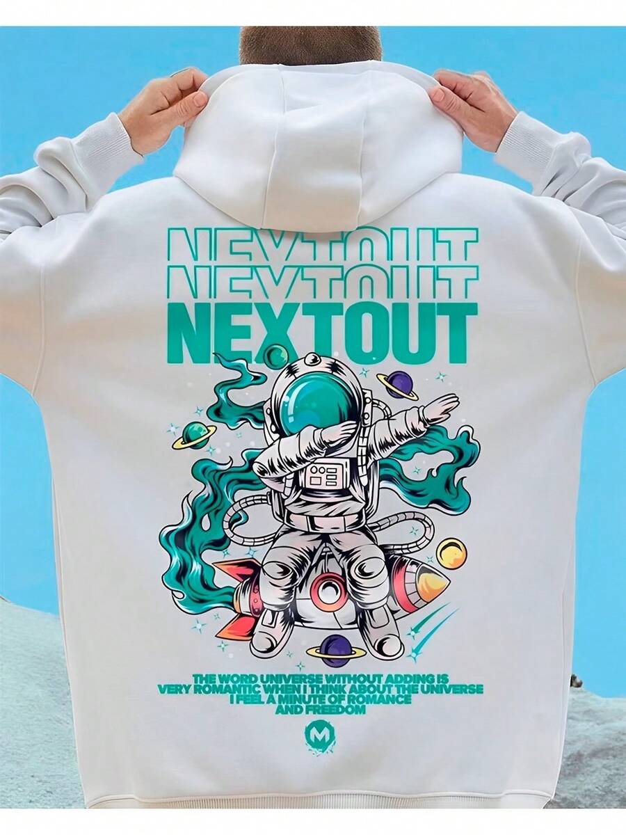 Men Sweatshirts - 白色 - 查看 1