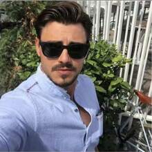 Men Fashion Glasses Elegant - Black - View 3