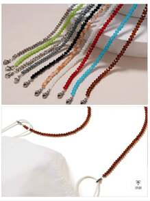 Women Glasses Accessories - 灰色 - 查看 6