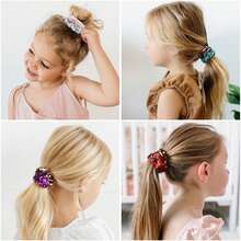 4 Piezas Colores Sin Clip Para El Cabello De Los Niños Número 3 - Multicolor - Ver 5