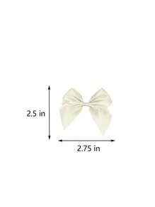 10pcs Pink Bowknot Shaped Party Table Decoration, Candy Bag Diy Decor, Gift Packing Ornament,Christmas - Beige - View 3