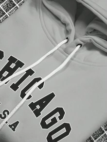 Men Sweatshirts - 灰色 - 查看 3