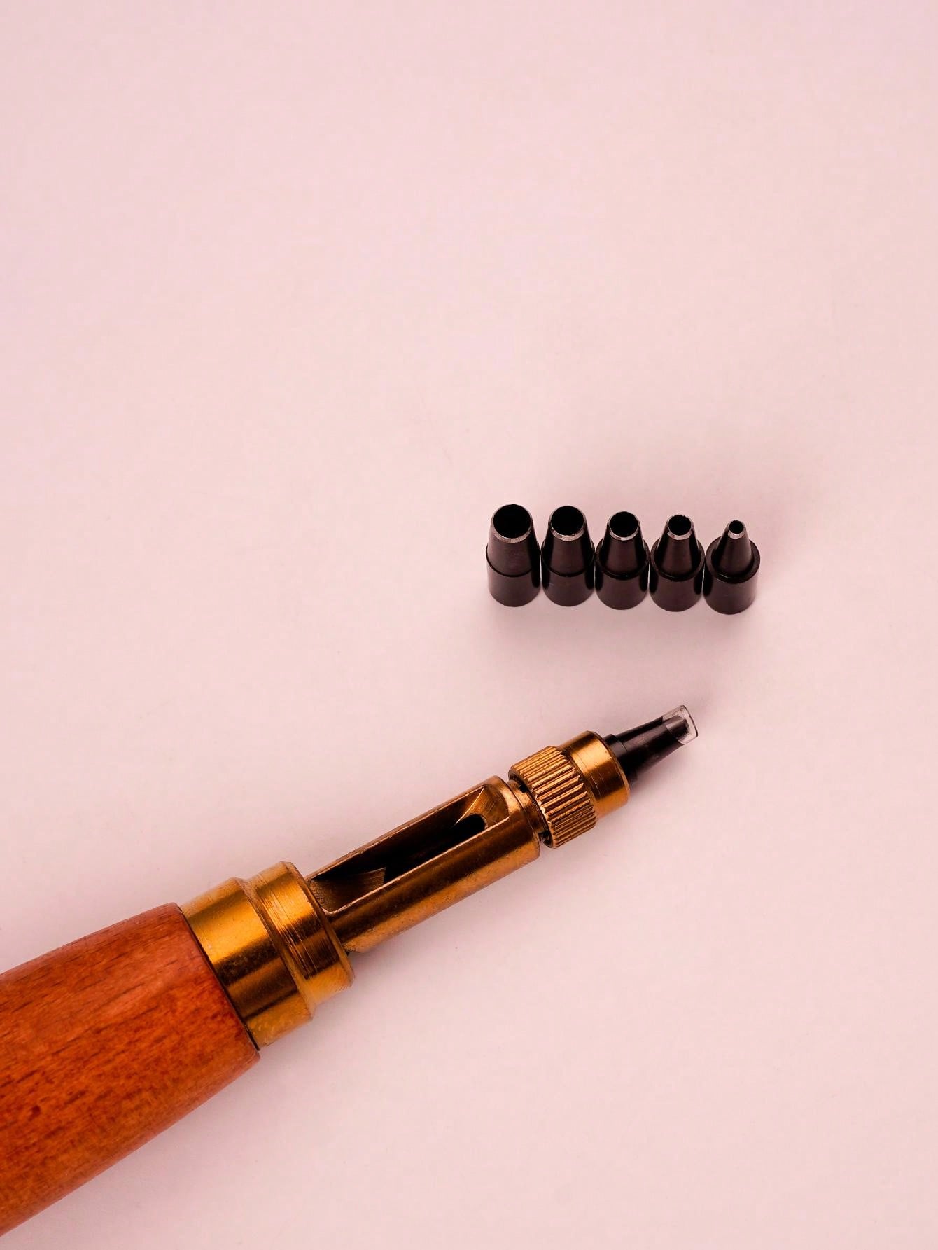 Diy Craft Tool Punch Plier, Dark Color, Automatic Belt Hole Punch, Interchangeable Punch Head