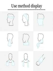 運動毛巾,理想適用於戶外健身,健身房,汗&向下,速幹&寒冷感覺織物