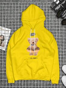 Men Sweatshirts - Màu vàng - Xem 1