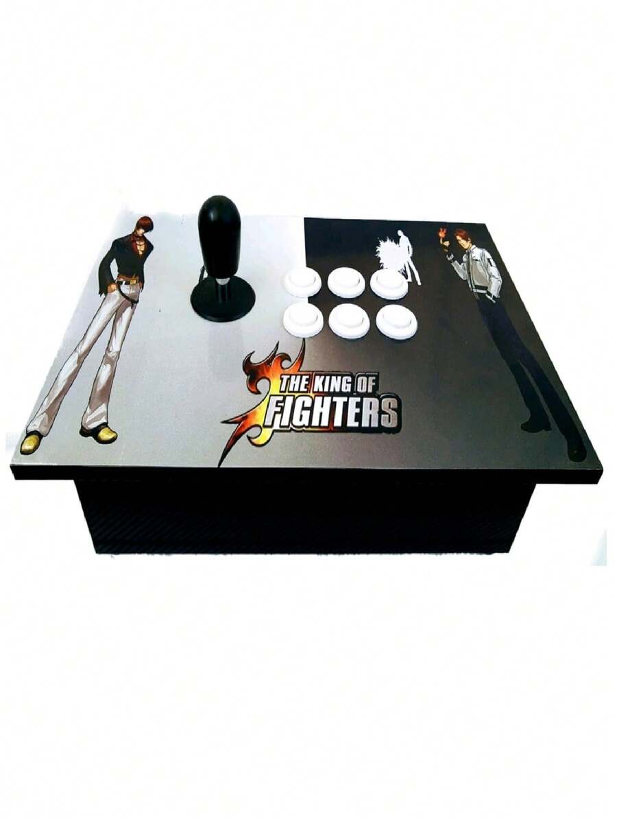 Control Arcade Stick Basic Usb 1player Pc, Raspberry, Orange Pi, FightCade, Steam, Android 8.0 Or Higher, TV Box, Windows, Linux - Black - View 1