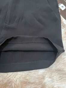 Women Shorts - 黑色 - 查看 4