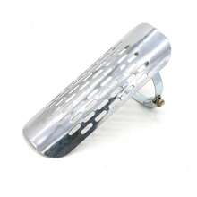 1PC Motorcycle Universal Exhaust Muffler Heat Shield Cover For  Kawasaki Suzuki Touring Bobber Dirt bike - Silver - View 10