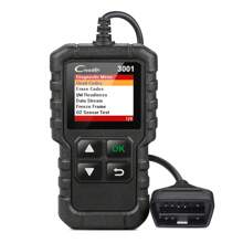 Launch X431 Creader Cr3001 Escáner Obd2 De Fallos Del Motor Automotriz Lector De Código Obdii Obd Herramienta De Diagnóstico Escaneo Gratuito De Actualización - Rojo - Ver 9