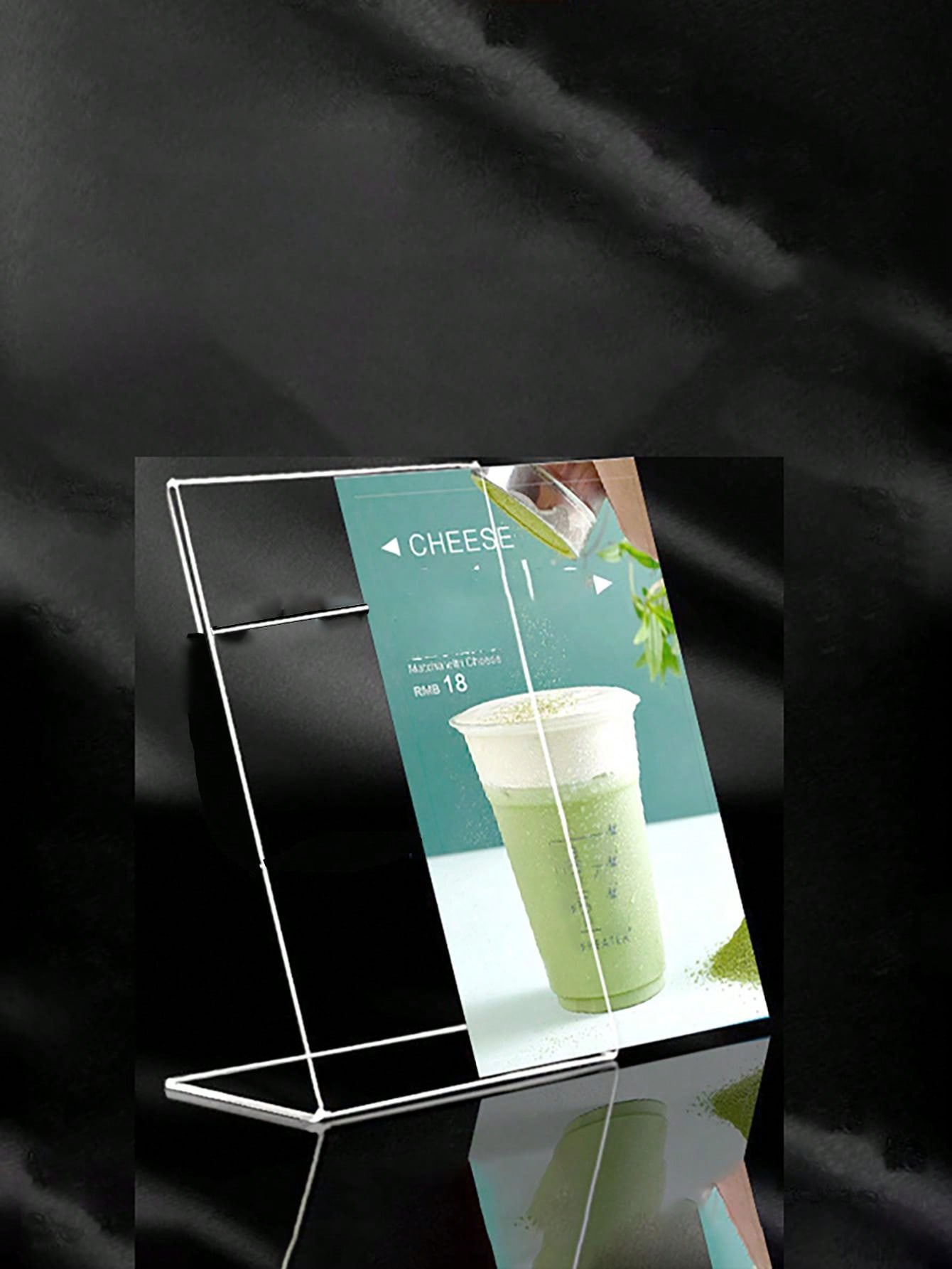 1PC/transparent acrylic signage display rack, desktop display product
