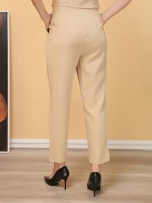 Women Two-piece Outfits - 米色 - 查看 6