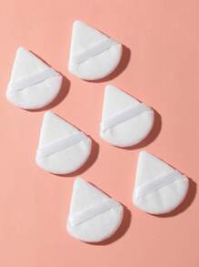 6入組化妝海綿套裝,柔軟三角形粉餅礦物粉撲,適用於臉部化妝 - 彩色 - 查看 8