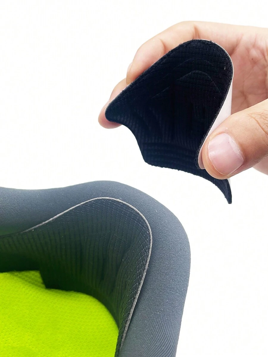1對帶有自粘背膠的鞋跟墊和鞋墊,可修剪以適合運動鞋,運動鞋 - 黑色 - 查看 1