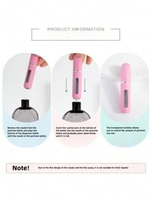 1-5 Chai chiết nước hoa màu Macaron, Chai xịt có thể nạp lại 5ml để đi du lịch, Trang trí phòng tắm gia đình màu sắc ngẫu nhiên - màu macaron ngẫu nhiên - Xem 10