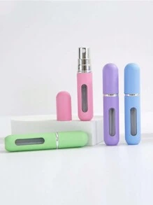 1-5 Chai chiết nước hoa màu Macaron, Chai xịt có thể nạp lại 5ml để đi du lịch, Trang trí phòng tắm gia đình màu sắc ngẫu nhiên - màu macaron ngẫu nhiên - Xem 4