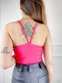 Women Blouses - Màu Hồng Tươi - Xem 3