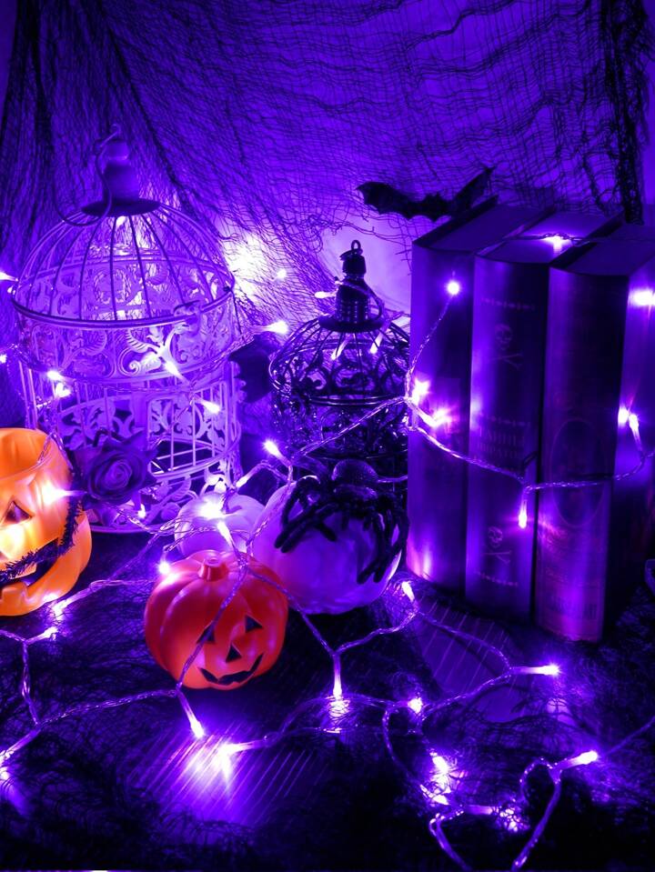 EyeCatching purple halloween decor Ideas to Celebrate a Hauntingly