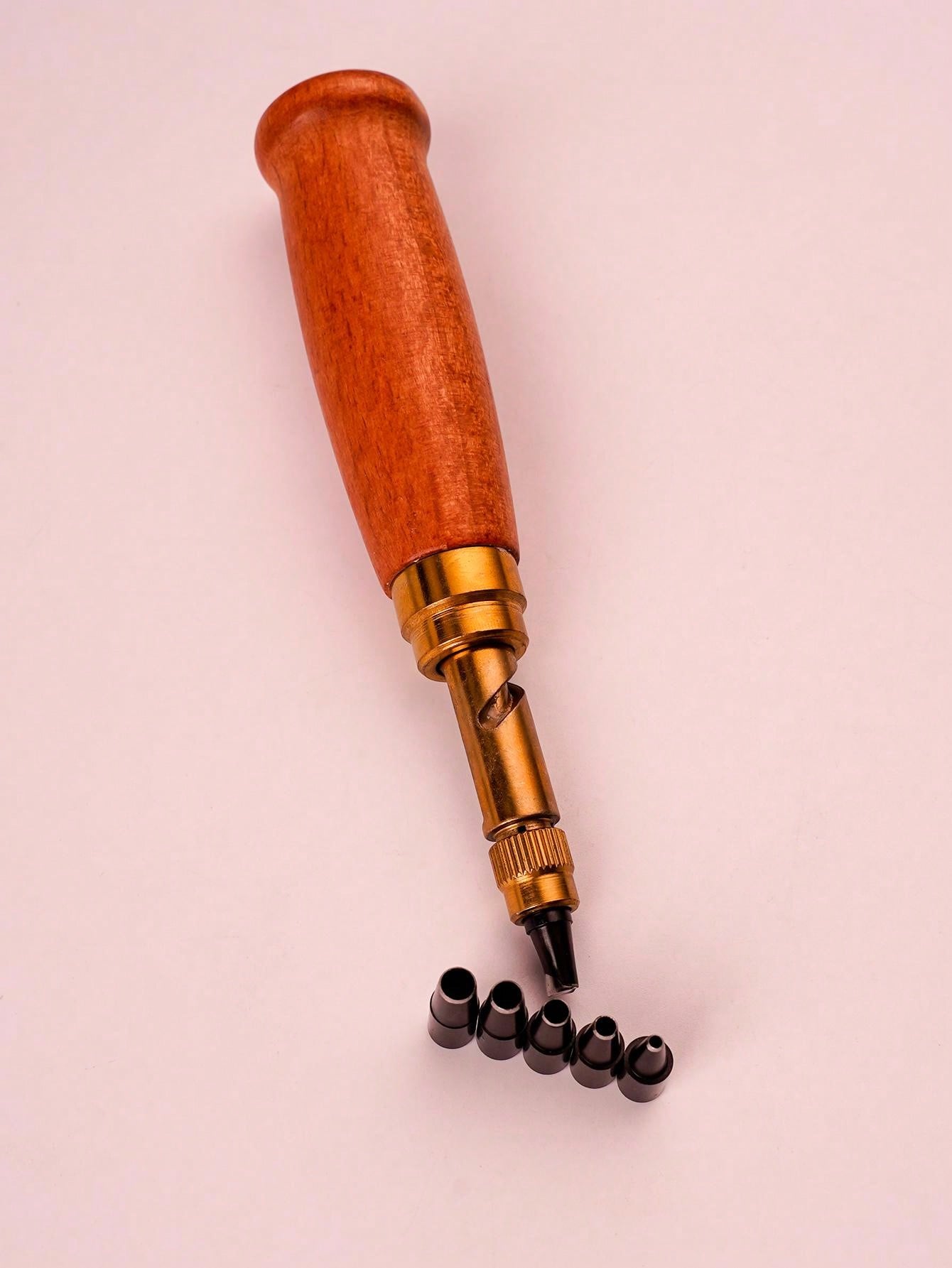 Diy Craft Tool Punch Plier, Dark Color, Automatic Belt Hole Punch, Interchangeable Punch Head