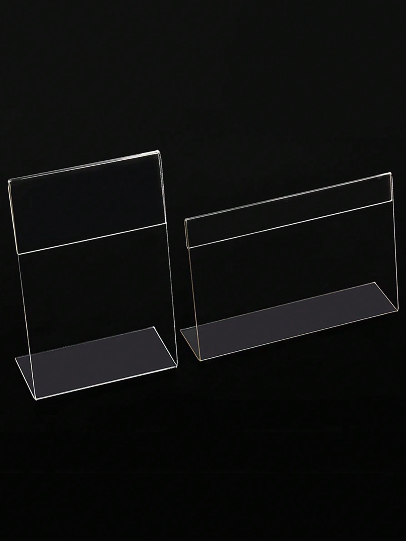 1PC/transparent acrylic signage display rack, desktop display product