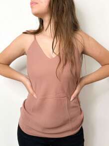 Women Blouses - Rusty Rose - View 3