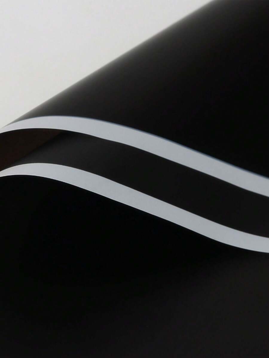 20 张防水包装纸，带金边，适用于花束，非常适合 DIY 插花、圣诞节 - 黑與白 - 查看 1