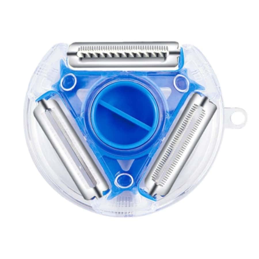 Multifunctional Rotating Vegetable Peeler, Potato Peeler, And Julienne