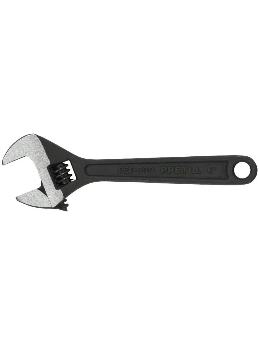 Llave Perico 6'' Pavonada Blister Pretul PET-6PP - Negro - Ver 1