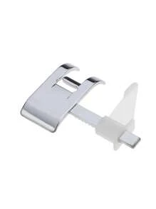 1pc Sewing Machine Ruler Presser Foot (Brother, , Butterfly, Universal) - Silver - View 5