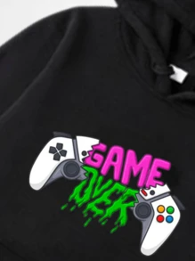 Tween Boys Sweatshirts - Negro - Ver 2