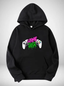 Tween Boys Sweatshirts - Negro - Ver 1