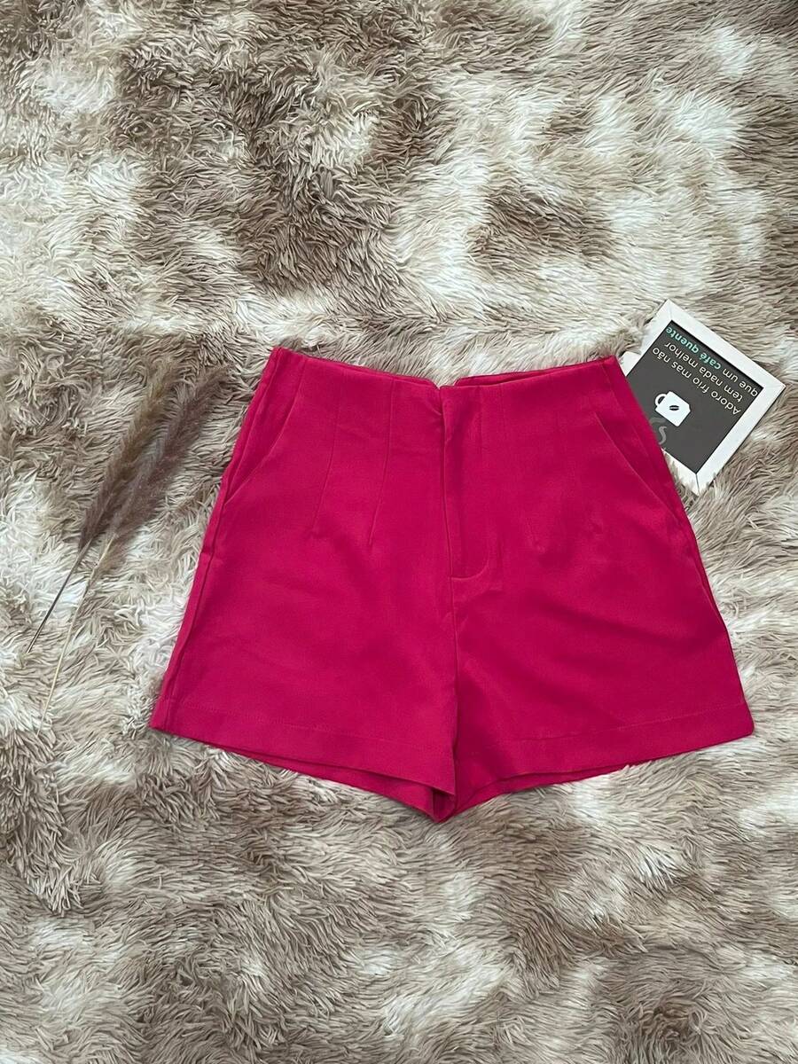 Women Shorts - Màu Hồng Tươi - Xem 1
