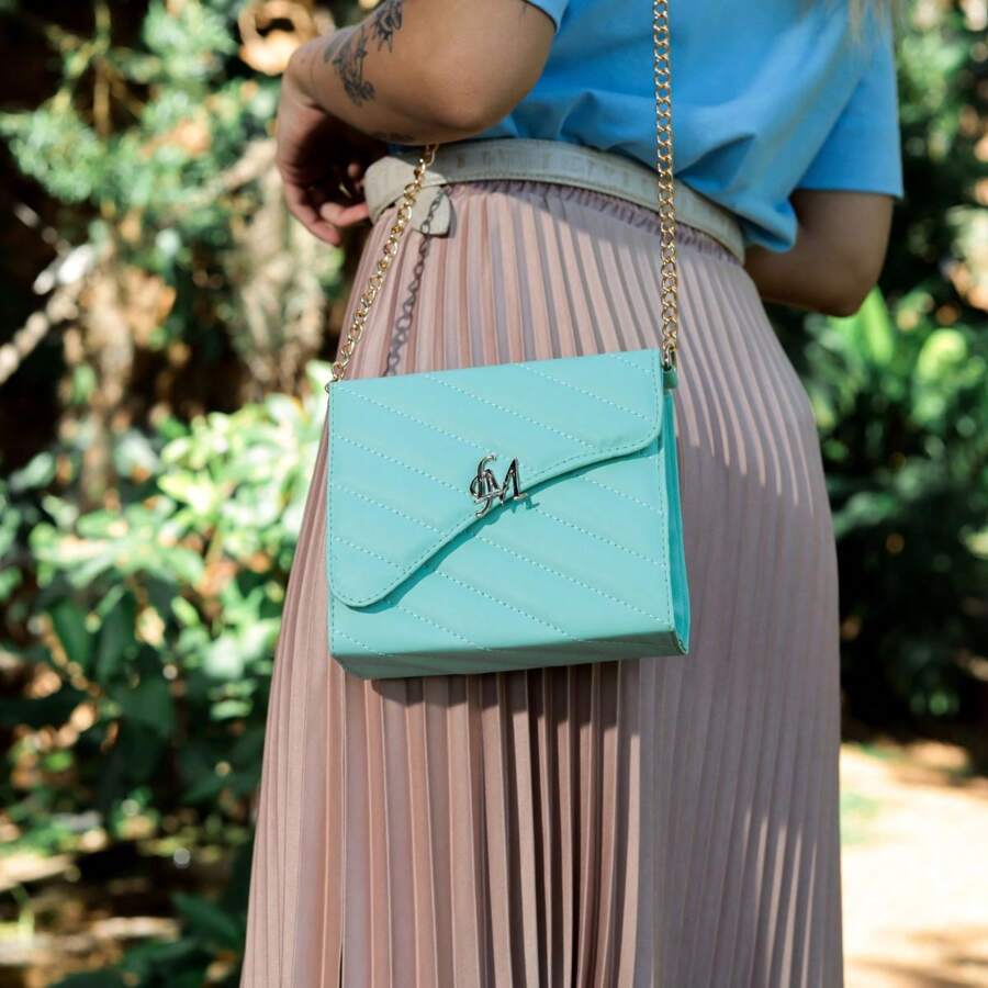 Women Crossbody - 綠色 - 查看 1