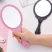 Vintage Princess Mirror, Espejo Cosmético De Mano, Diseño - Rosa - Ver 5