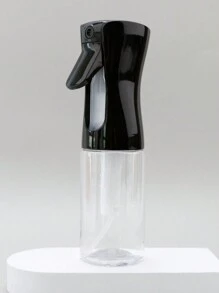 1pc High-Pressure Airless Spray Bottle For Hair Care Or Cosmetics Refillable Travel Container, 200ml Capacity - Black - View 3