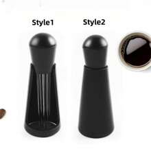 1 Peça Agulha Preta Estilo 2 para Mexer o Café, Agulha Mexedora de Café, Agulha para Remover Pó de Expresso, Calcador de Pó de Café Expresso, Agulha Distribuidora de Pó de Café, Ferramenta para Pressionar o Pó, Volta às Aulas