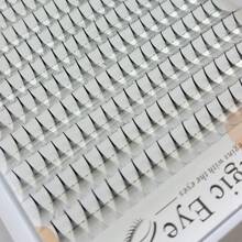 1盒12个黑色0.05毫米胶点睫毛延长睫毛簇，睫毛簇，单根睫毛，睫毛，假睫毛 - 黑色 - 查看 9