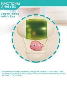 Green Multifunctional Early Learning Game Table For 1-3 Years Old Boys, With Interesting Educational Toys, Baby Holiday Gift Set (small Accessory Colors Random) - Green - View 7