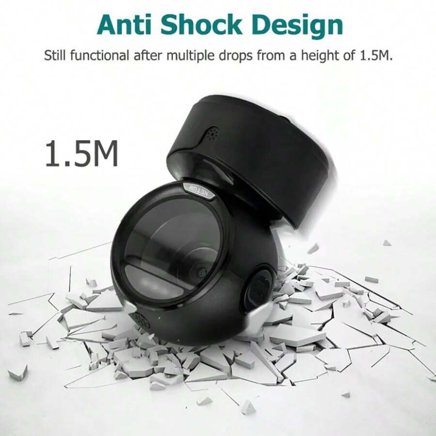 NETUM A5 Desktop QR Barcode Scanner Omnidirectional, HandsFree