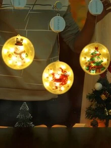 Ele-gate Luces Colgantes de Navidad – Decoración Luminosa Festiva para tus Espacios - Multicolor - Ver 4